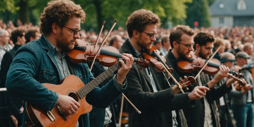 Orchestra playing at Heidelberger Frühling Musikfestival